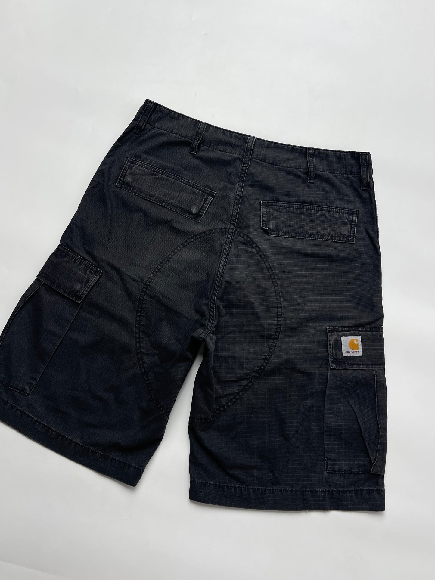 CARHARTT 2009 CARGO BERMUDA BLACK PANTS