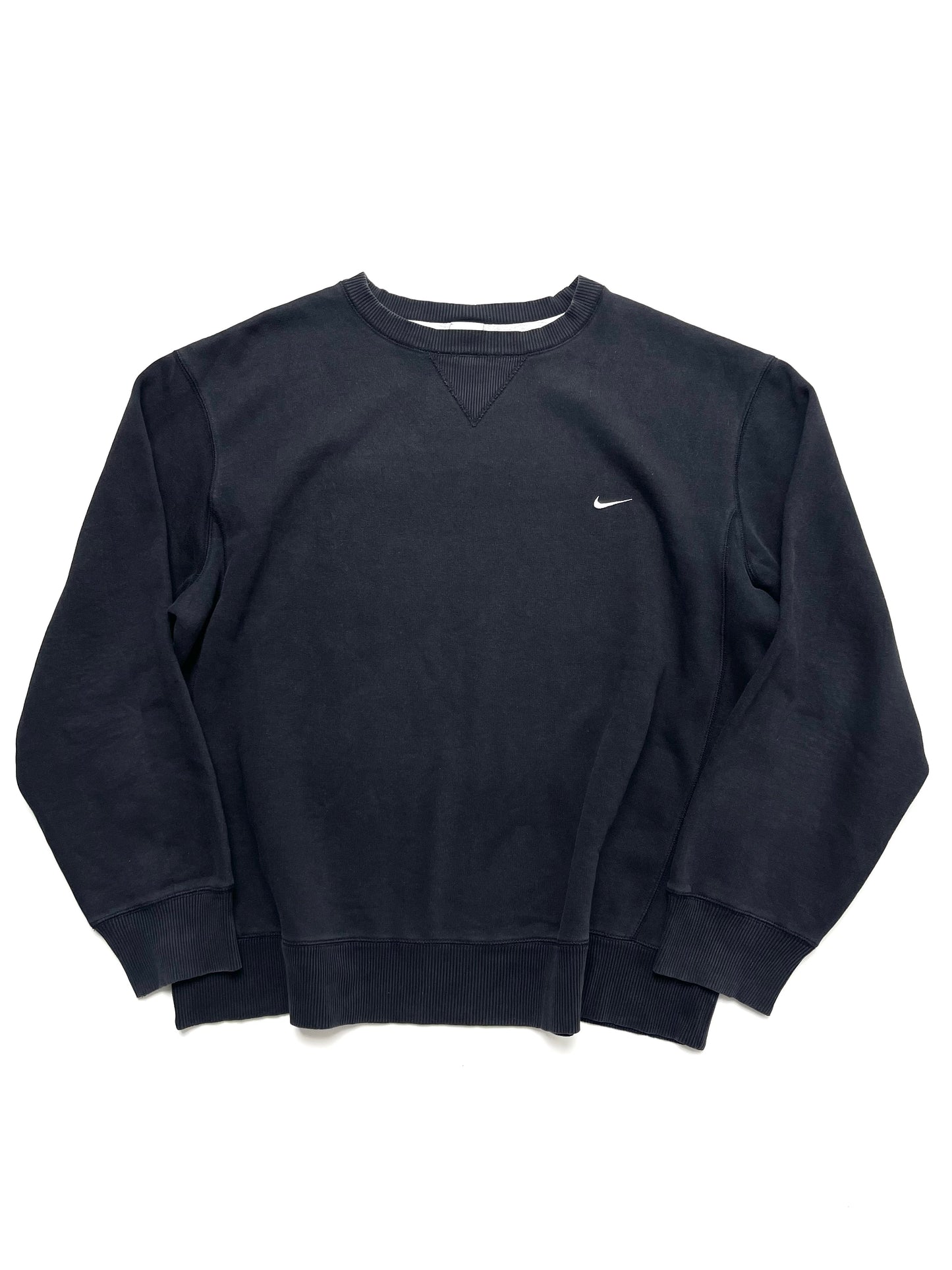 NIKE EARLY 2000s BLACK CREWNECK SWEATSHIRT