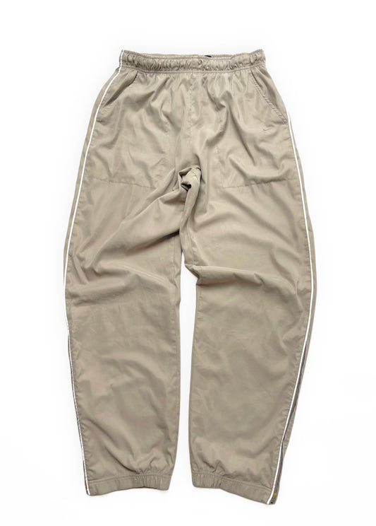 NIKE EARLY 2000s BEIGE TRACKPANTS