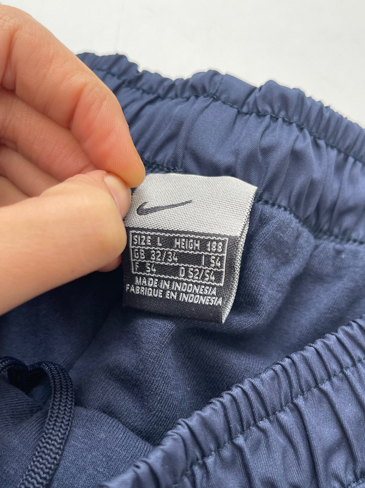 NIKE EARLY 2000s BLUE TRACKPANTS