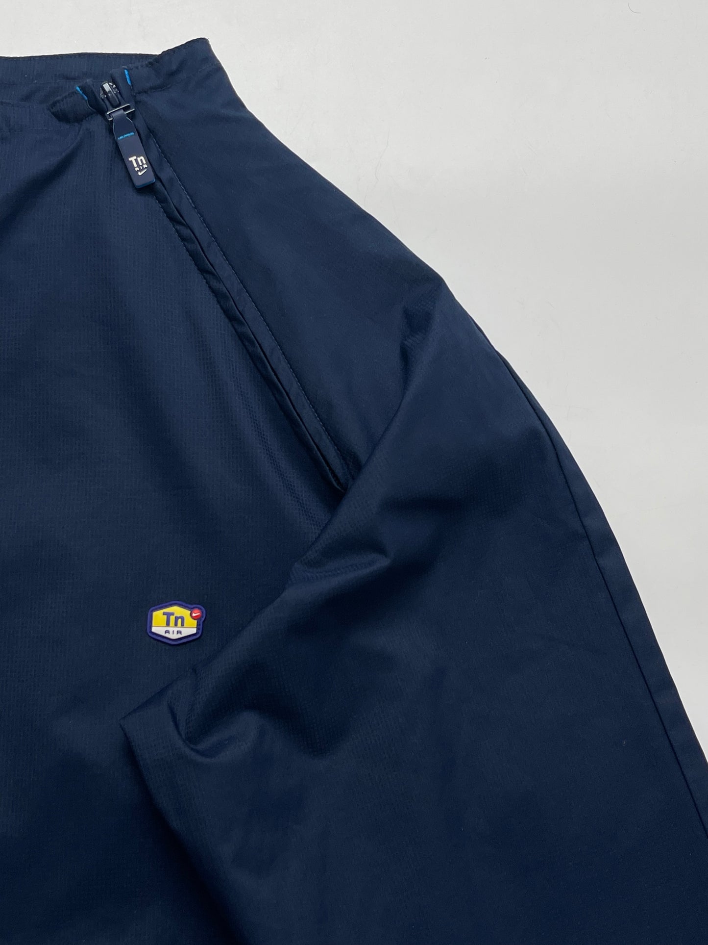 NIKE TN EARLY 2000s RARE NAVY BLUE ANORAK TRACKJACKET