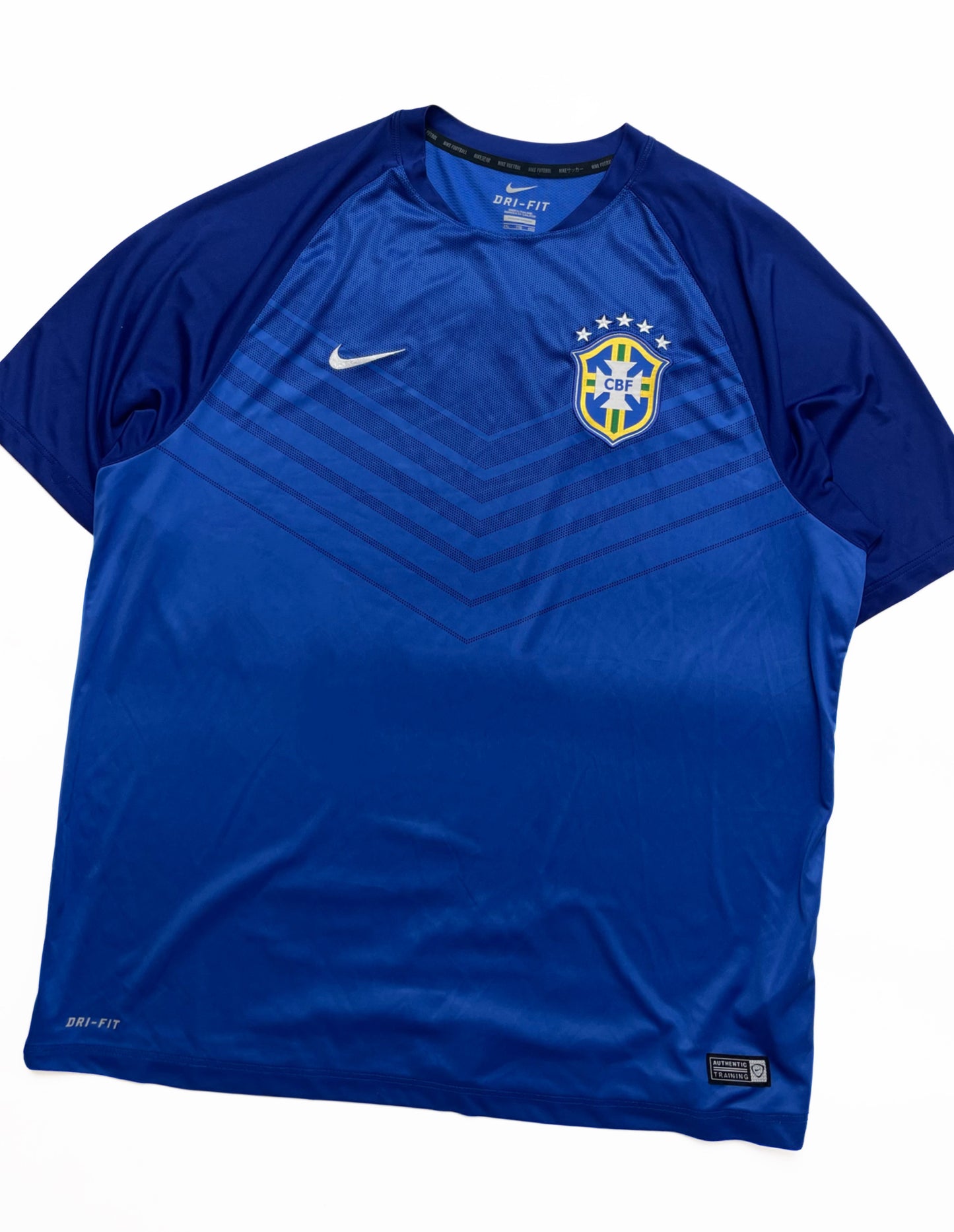 NIKE BRAZIL 2014-16 TRAINING JERSEY SHIRT
