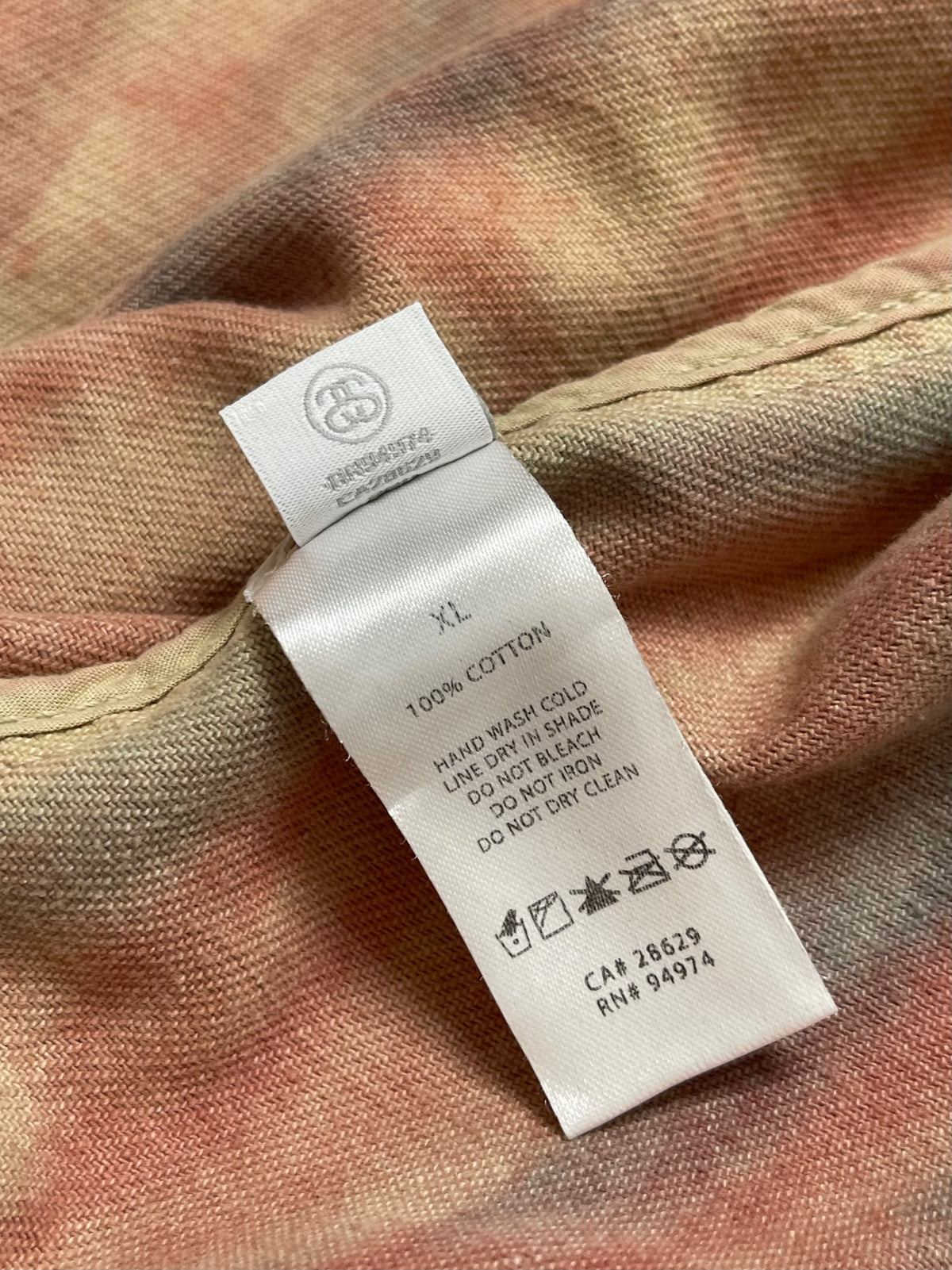 STUSSY DYED WORK JACKET - RUST