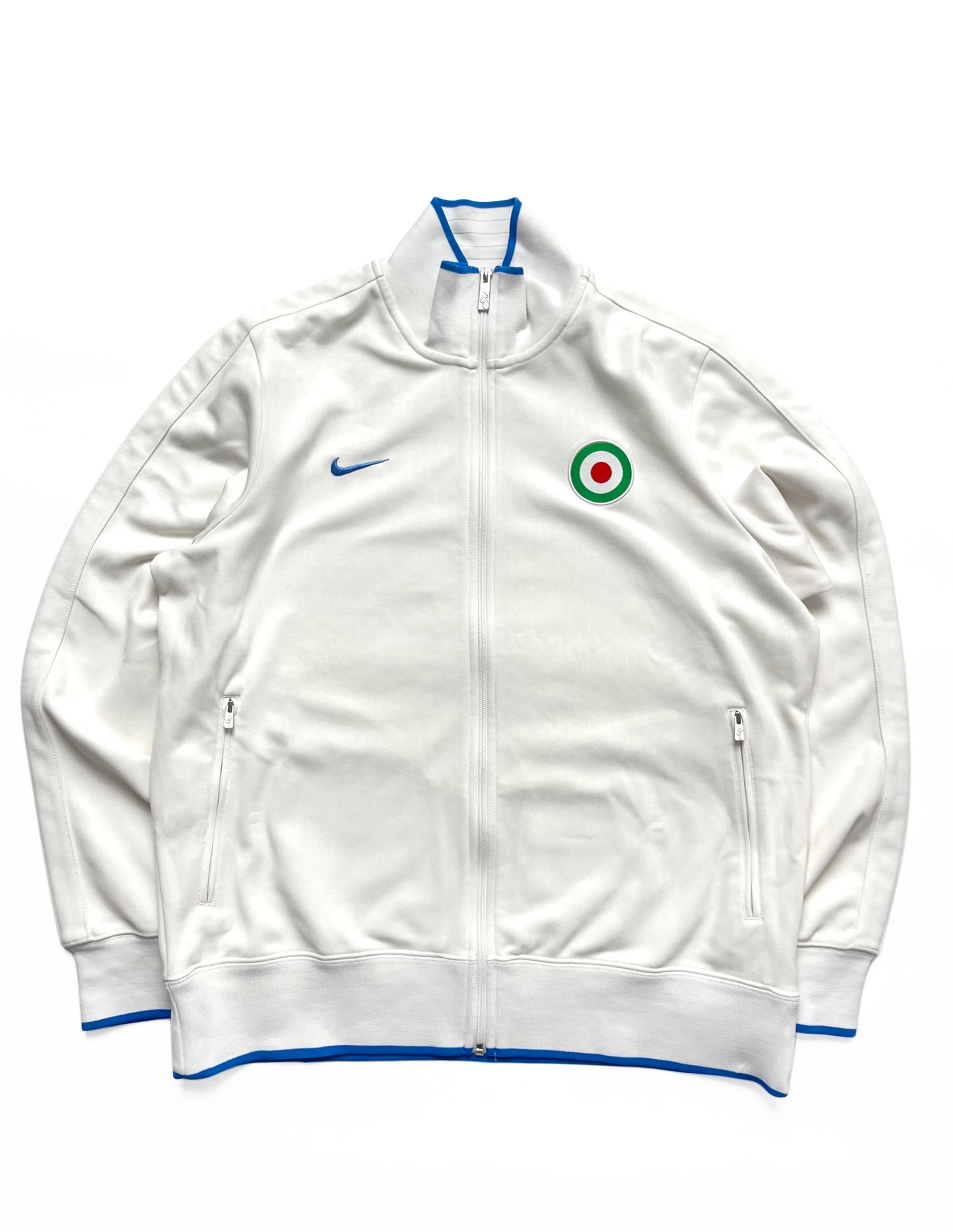 NIKE 2010s ITALY NATIONAL TEAM WHITE TRACKJACKET