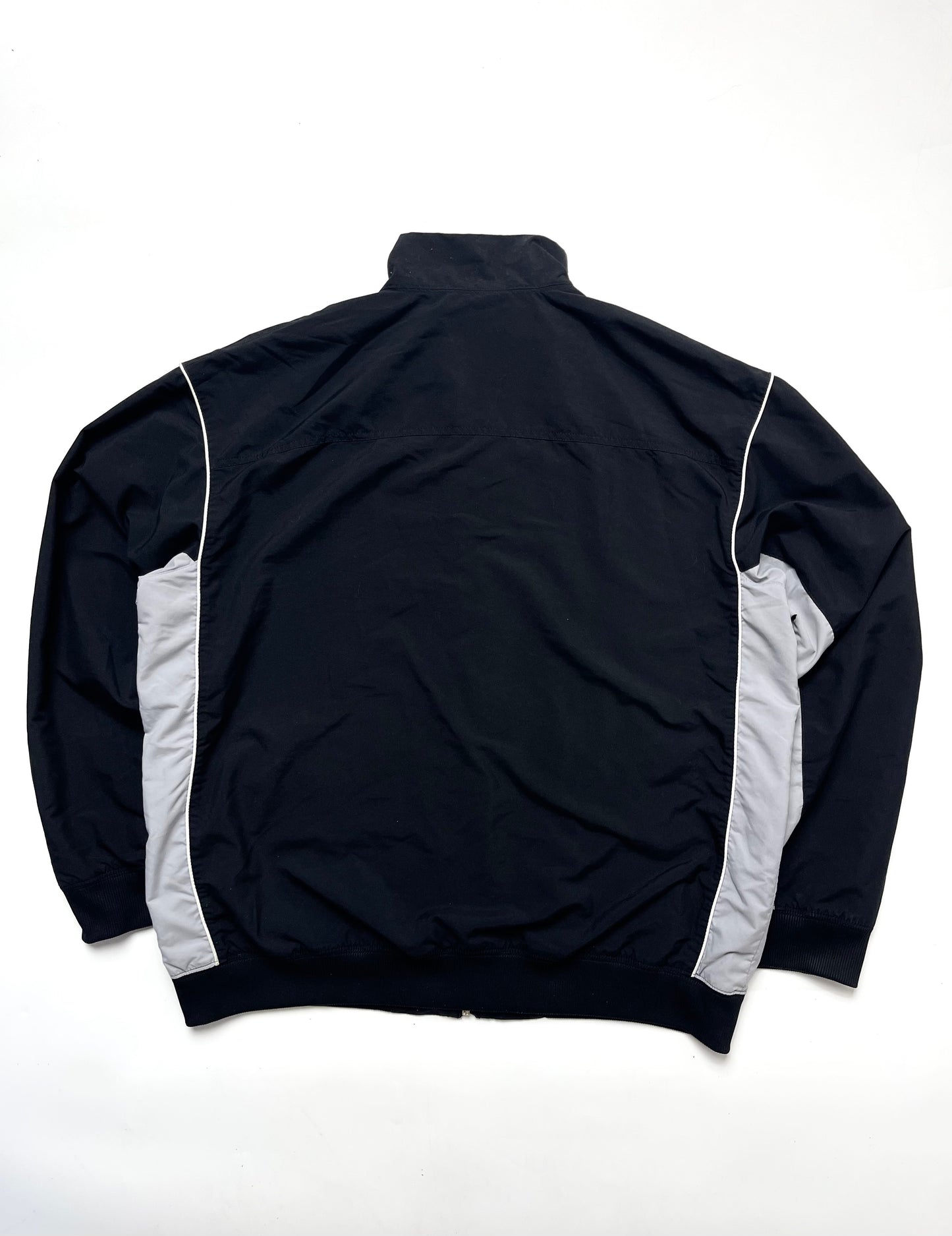 NIKE LATE 2000s BLACK TRACKJACKET