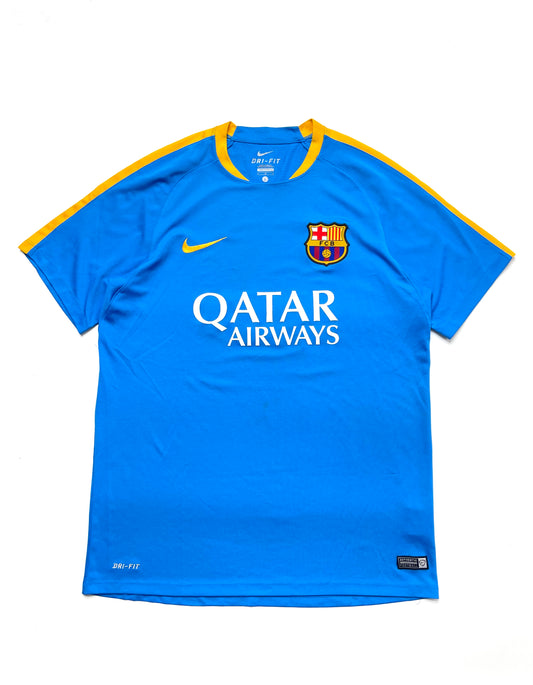 NIKE FC BARCELONA 2015-16 TRAINING JERSEY SHIRT